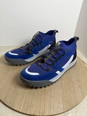 Hybrid Green Label Mens 10 Blue Ortholite Hiking Shoes NWOT